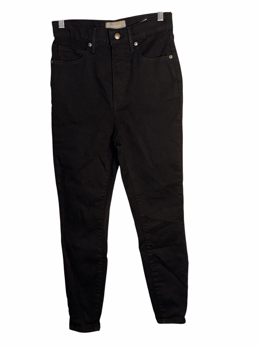 Everlane Way-High Skinny Jeans Black High Rise Skinny Size 8